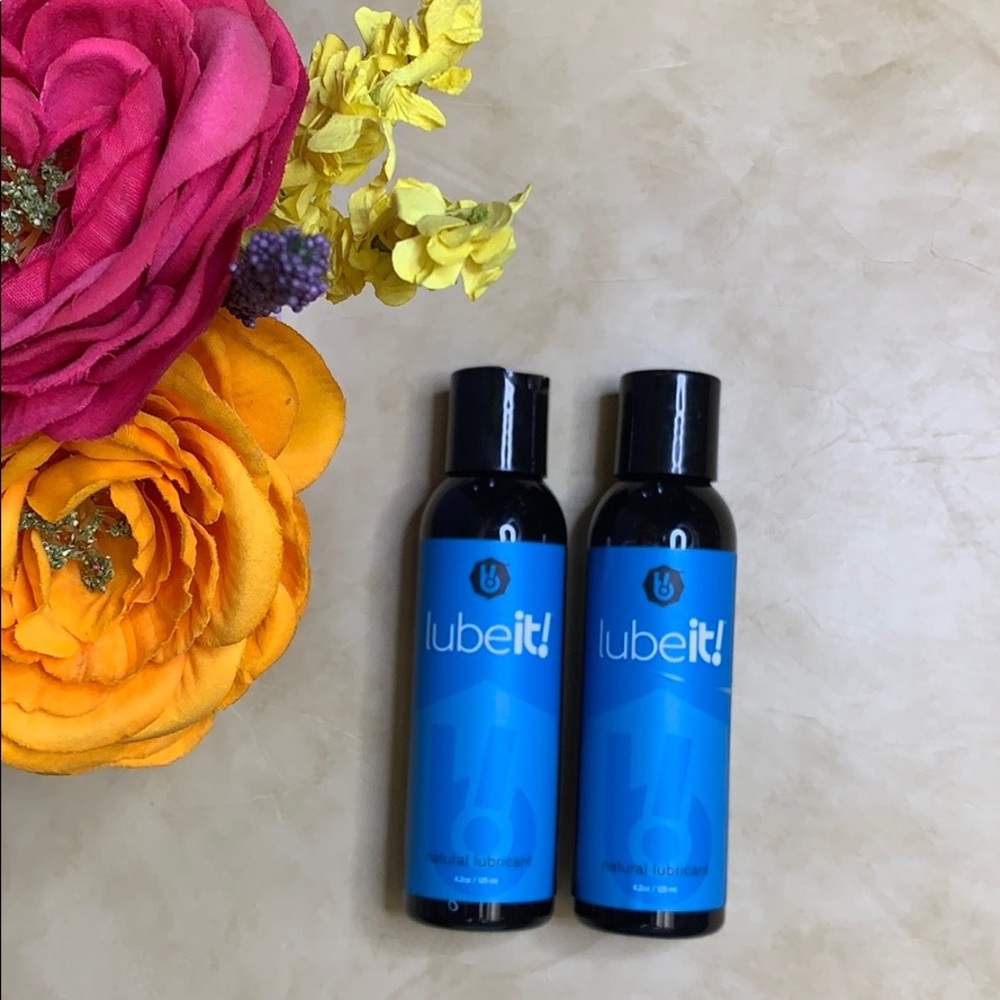 Pack of 2 Lubeit! 4.2oz. Natural Lubricant.